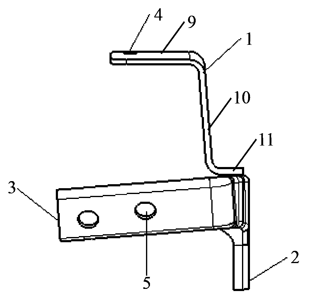 Combined supporting frame