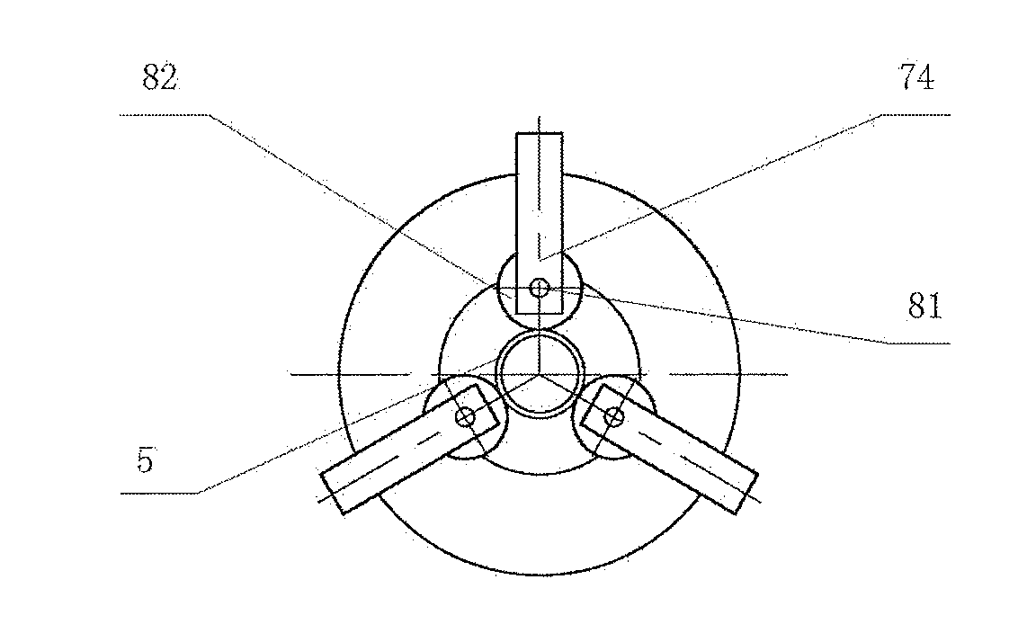 Rolling head for rolling pipe threads, apparatus and pipe column blank machined by the apparatus