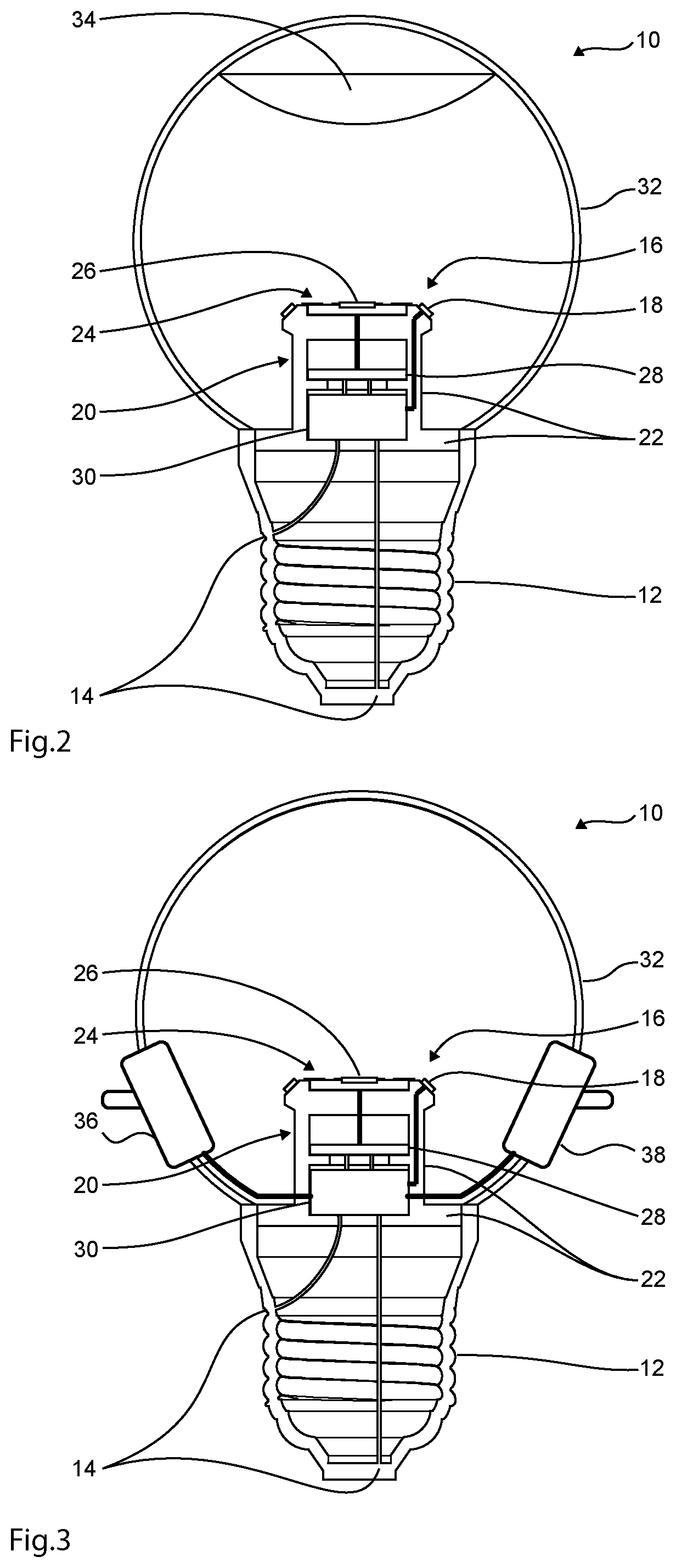 Radar detector for monitoring of bodily functions