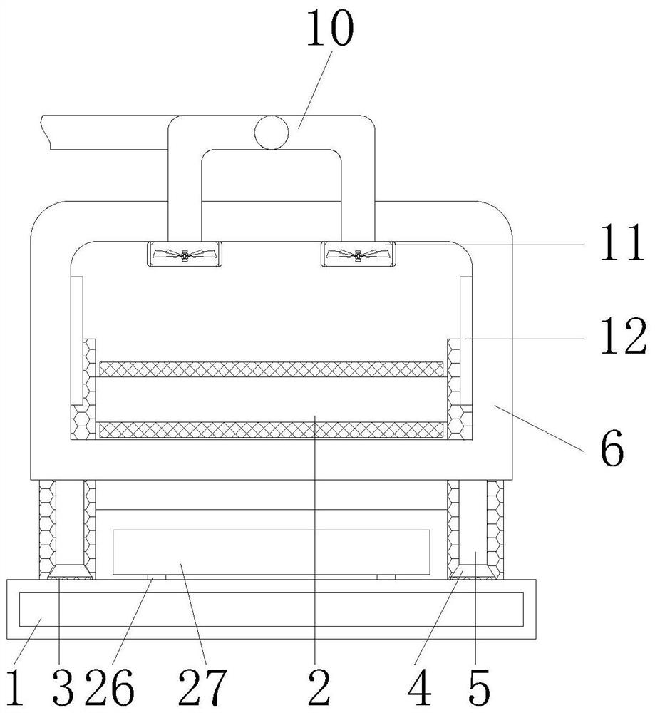 Wormwood drying device for wormwood bath bag production and processing method of wormwood drying device