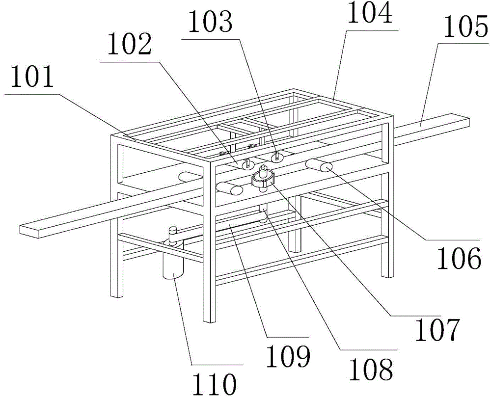 Wood processing machine tool