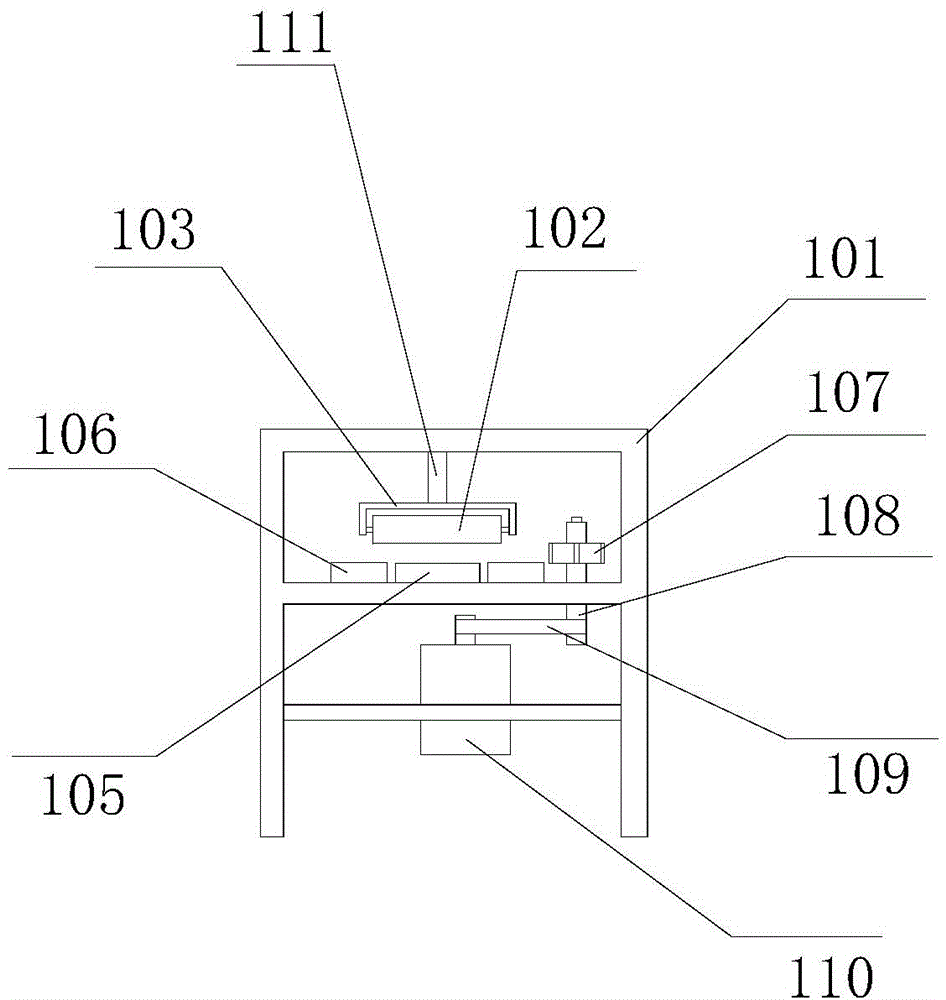 Wood processing machine tool