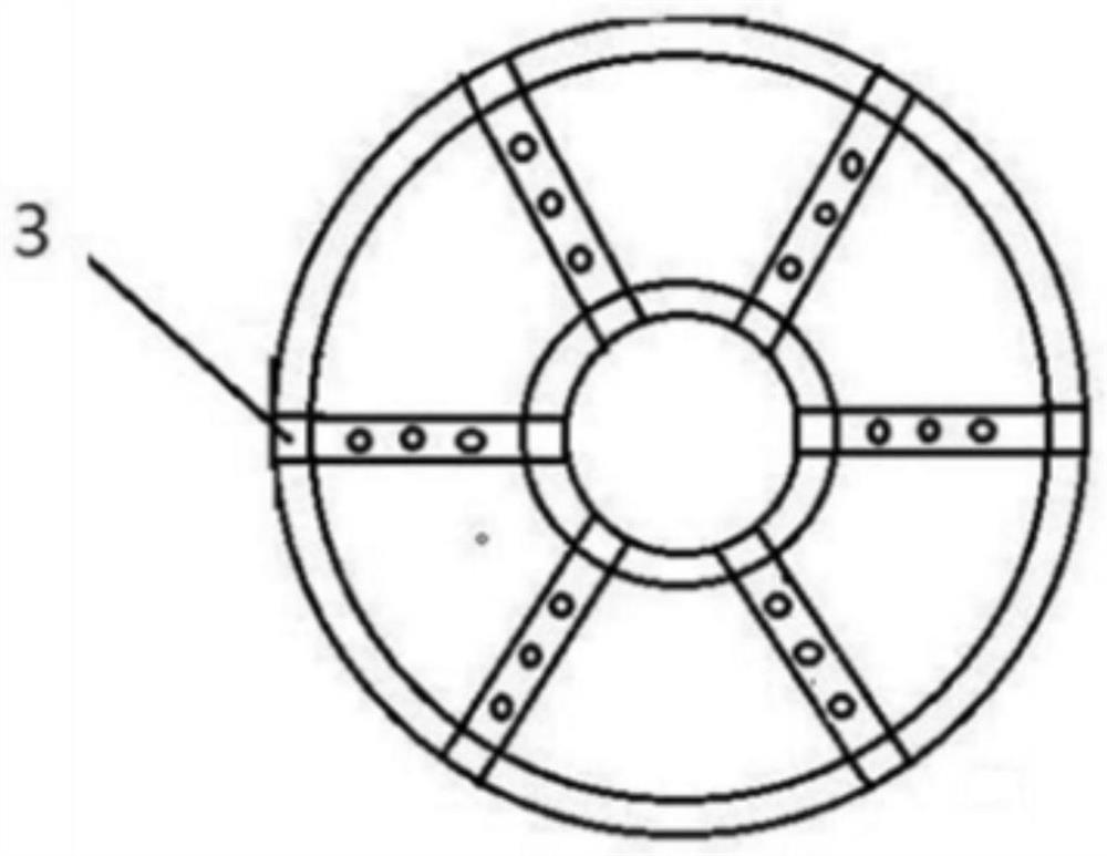 Heat treatment method and device for reducing internal residual stress of gh4096 alloy thin-wall disc ring