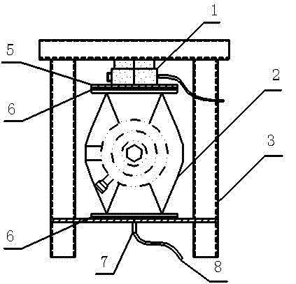 Coke oven heating gas pipeline pressure test device and method