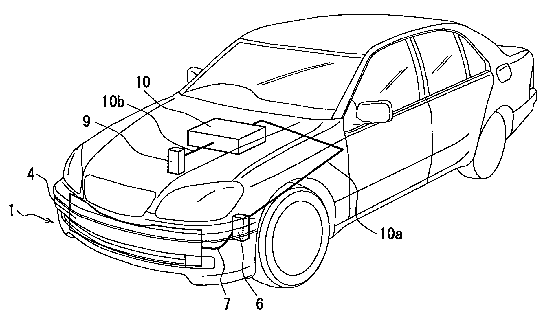 Obstacle discrimination device for vehicle