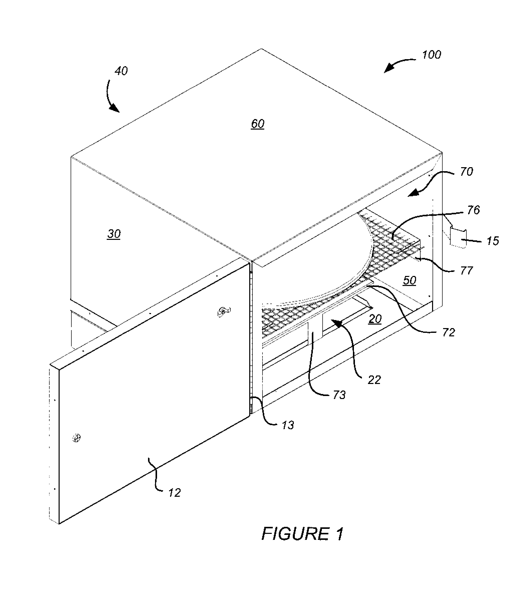 Outdoor oven and cooking system