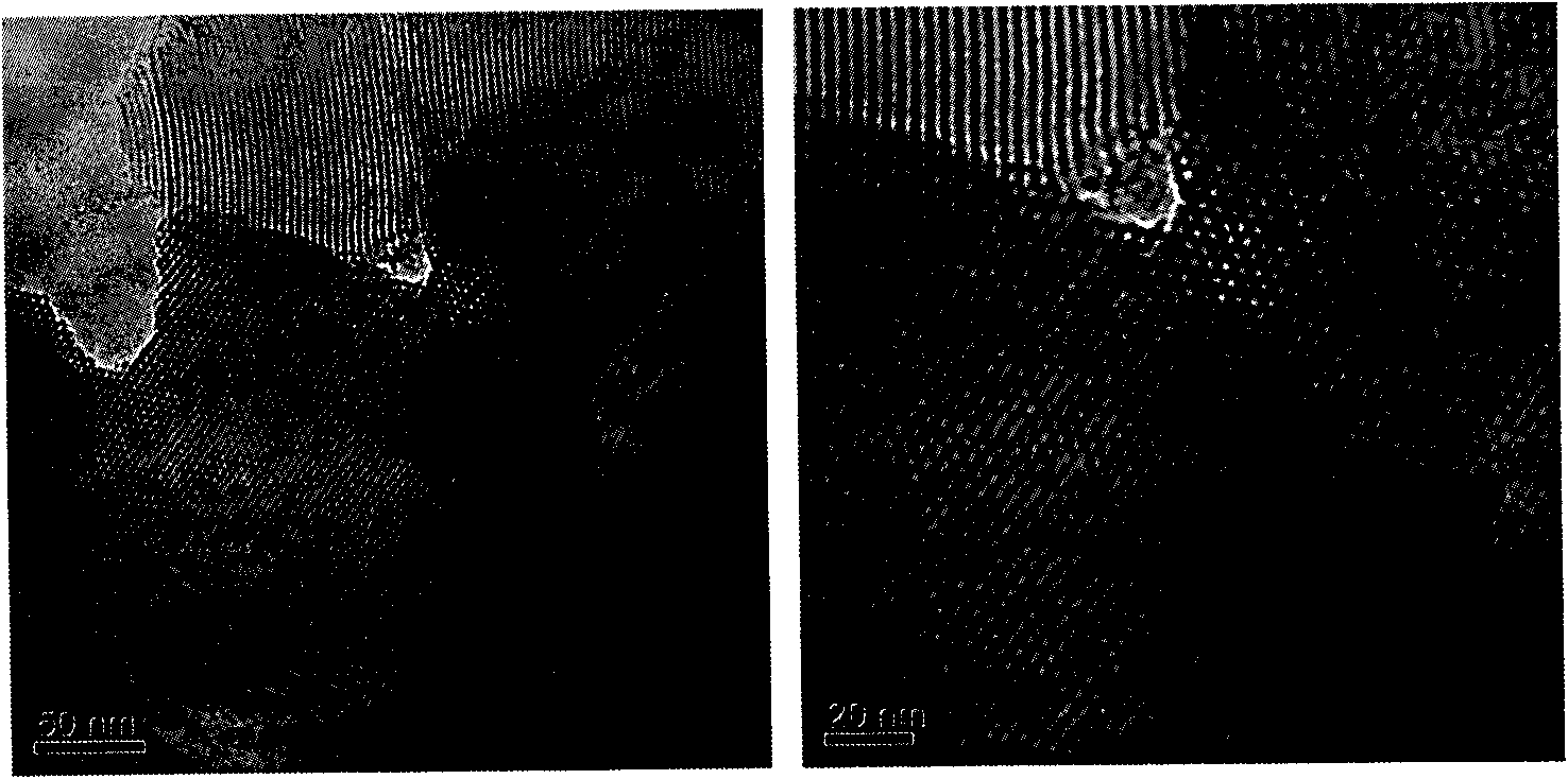 Method for preparing ordered mesoporous material by utilizing bentonite