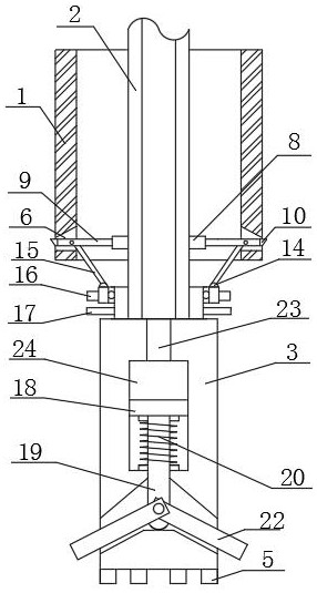 Deep hole comprehensive guarantee method and equipment for geological exploration