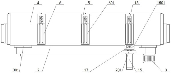 An electronic wire harness processing end device based on electrical automation control