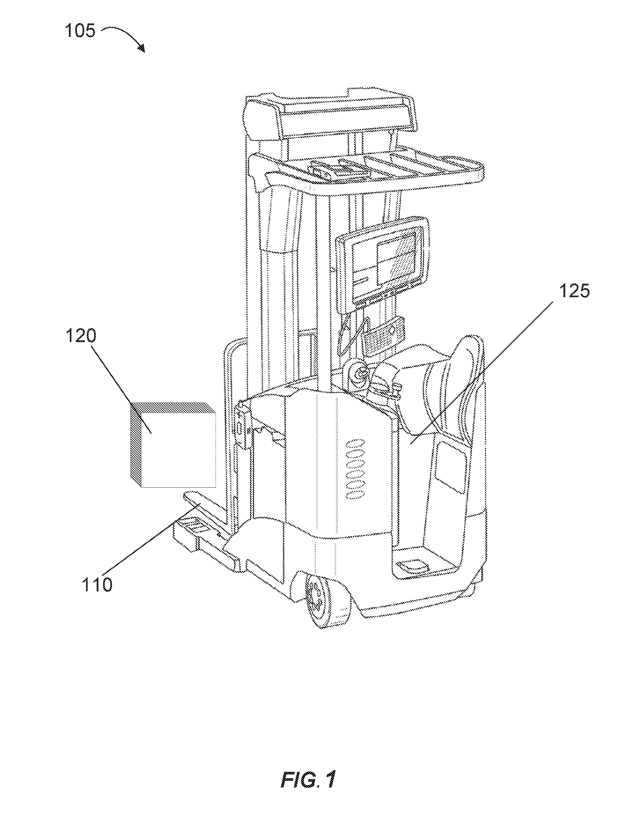 System and method for monitoring an industrial vehicle