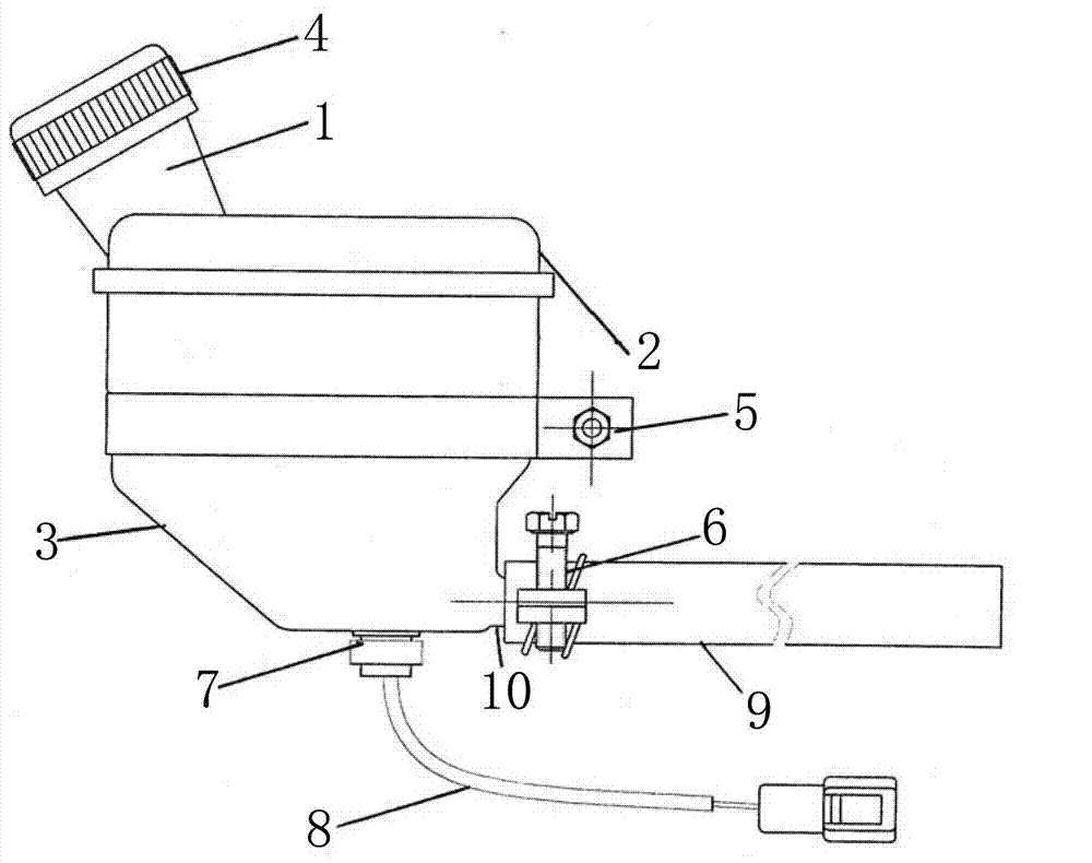 Novel oil storage cup