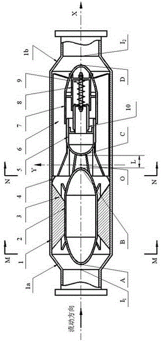 Self-adjustable pipeline rectifying device