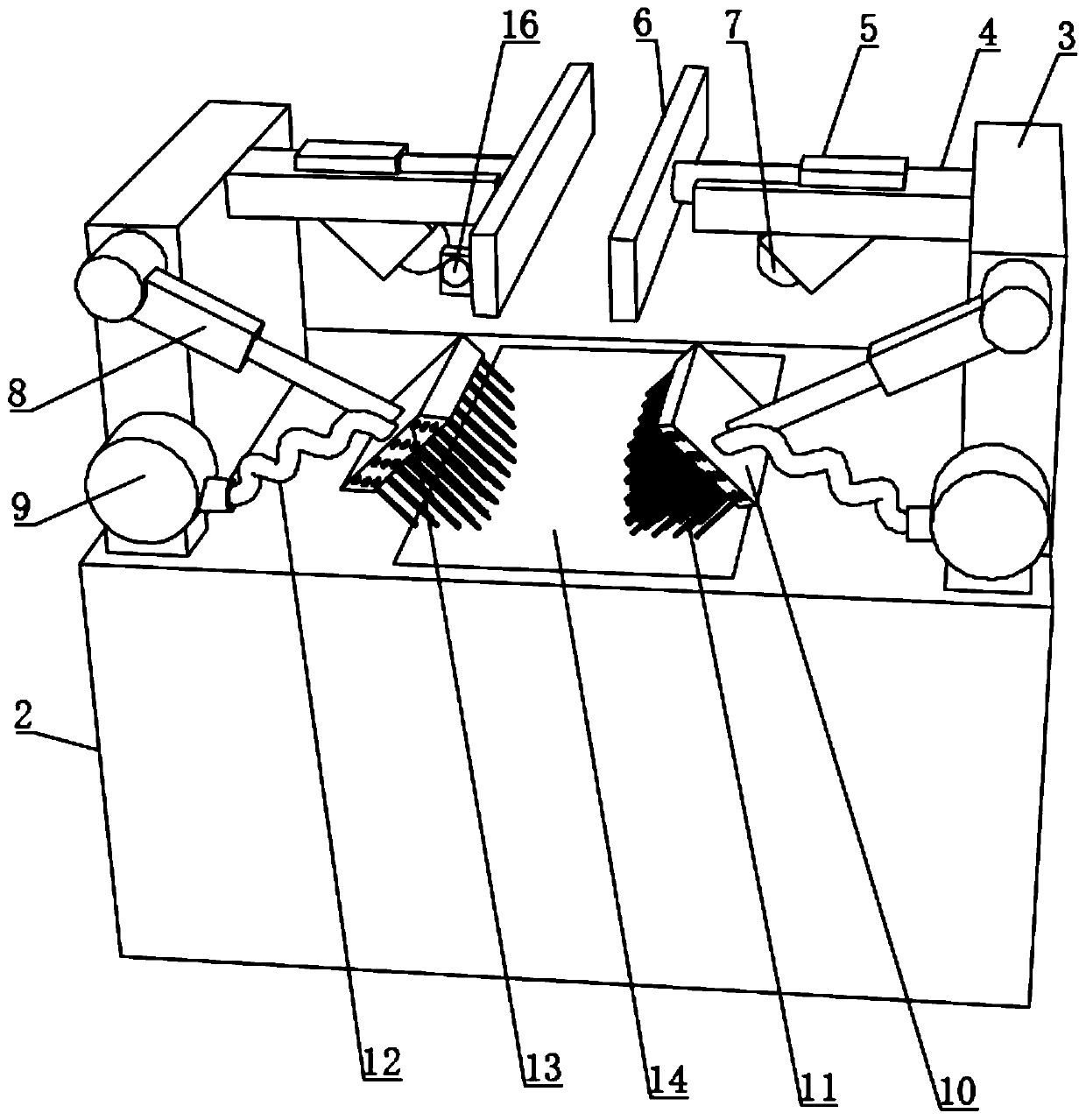 Full-automatic one-step forming system for assembly-type building steel beam