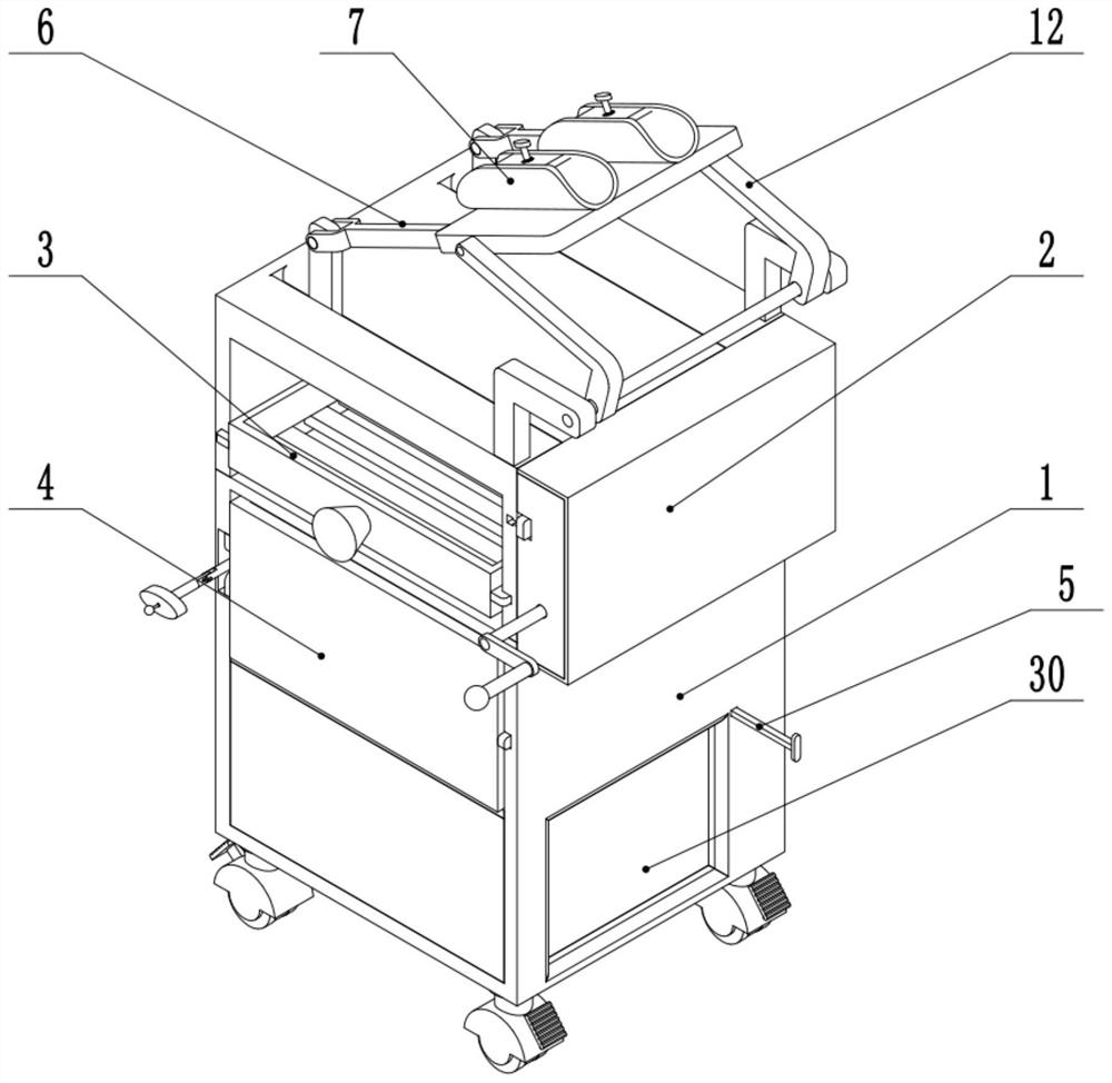 Auxiliary anesthesia device for clinical anesthesia department