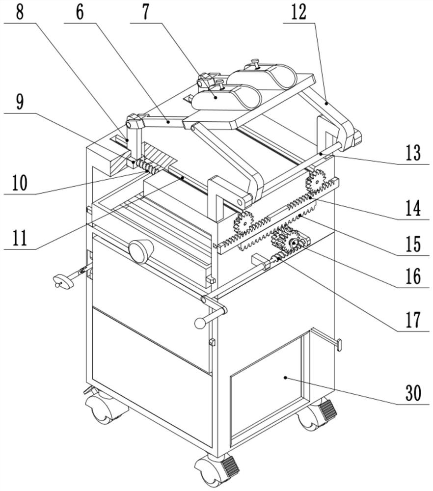 Auxiliary anesthesia device for clinical anesthesia department