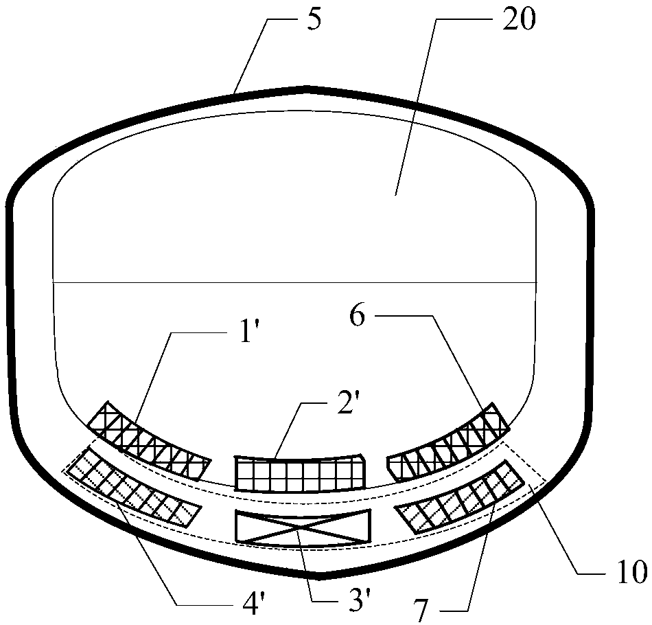 Circular track magnetic levitation vehicle energy storage system