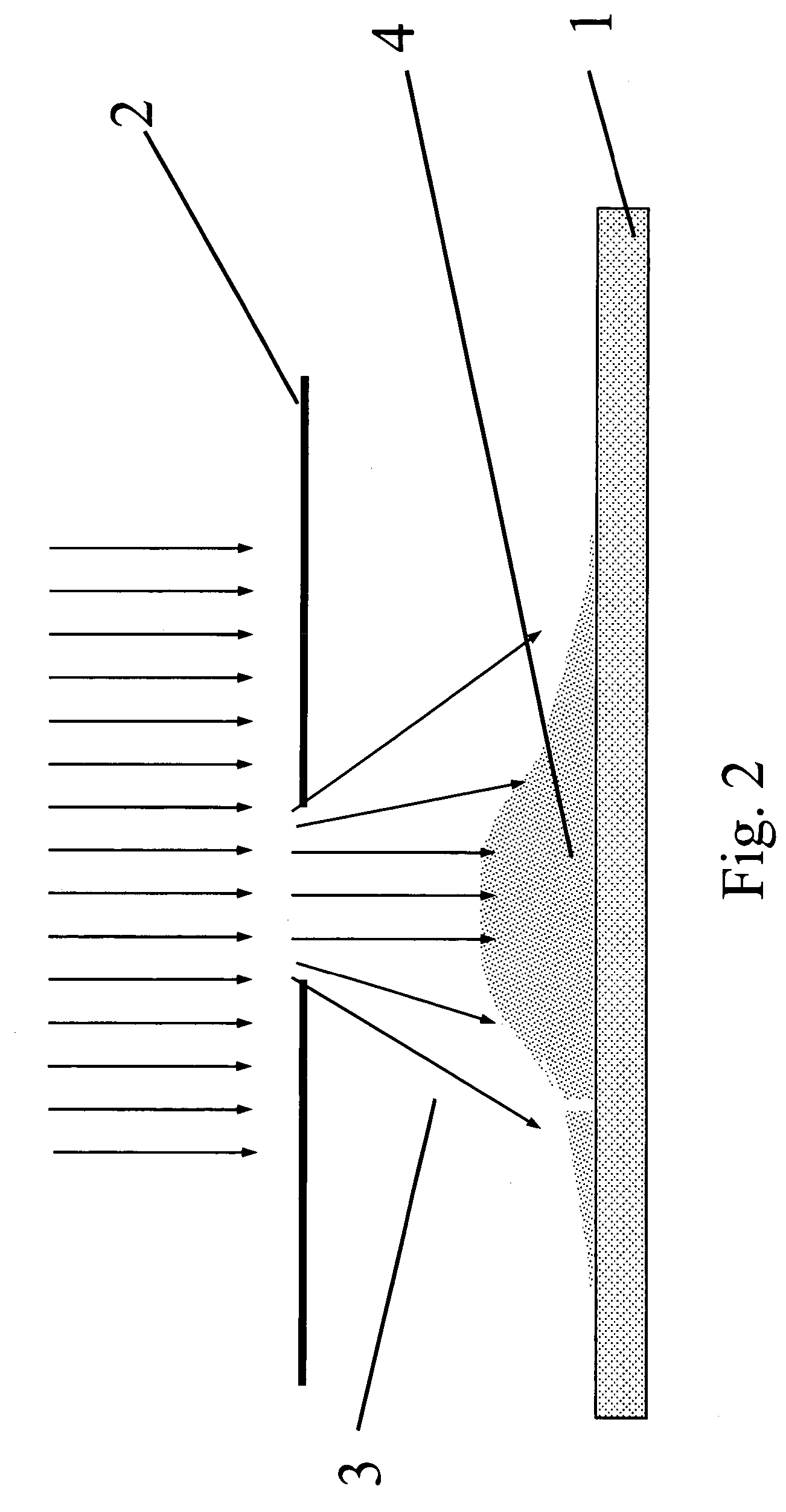 Contact structure comprising semiconductor and metal islands