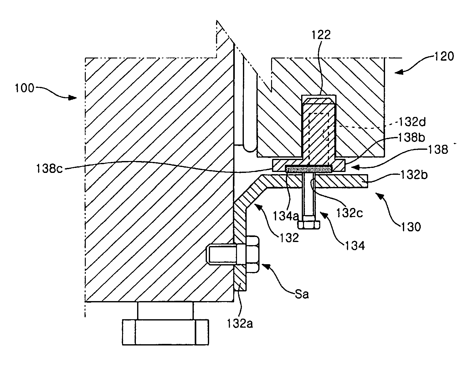 Refrigerator having height-adjustable door