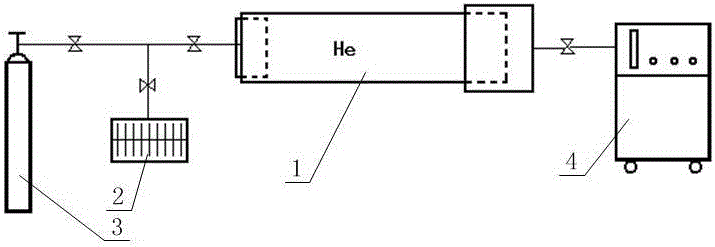 Method and device for detecting sealing structure of electric heating element of pressurized water reactor nuclear power plant voltage stabilizer