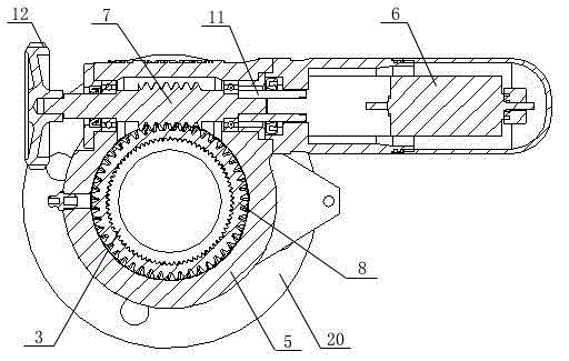 Servo control fire-fighting monitor