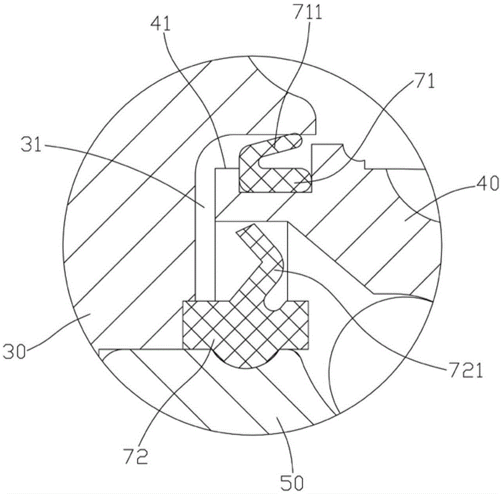 A bicycle hub sealing structure