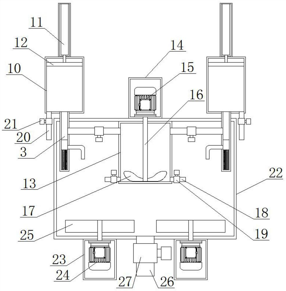 A hydraulically driven fracturing skid