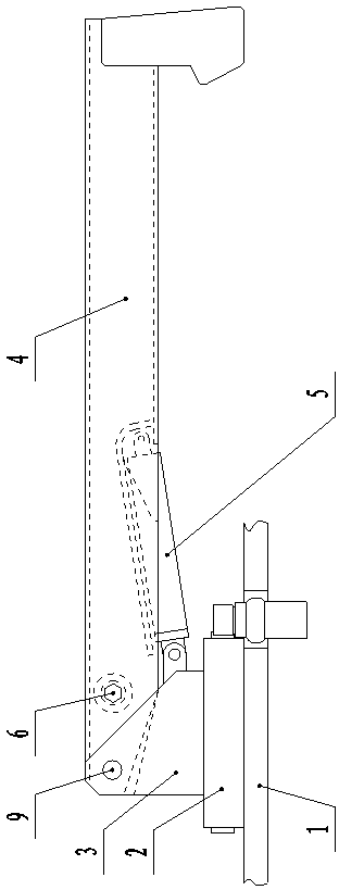 Ultralow large-tonnage lorry-mounted crane