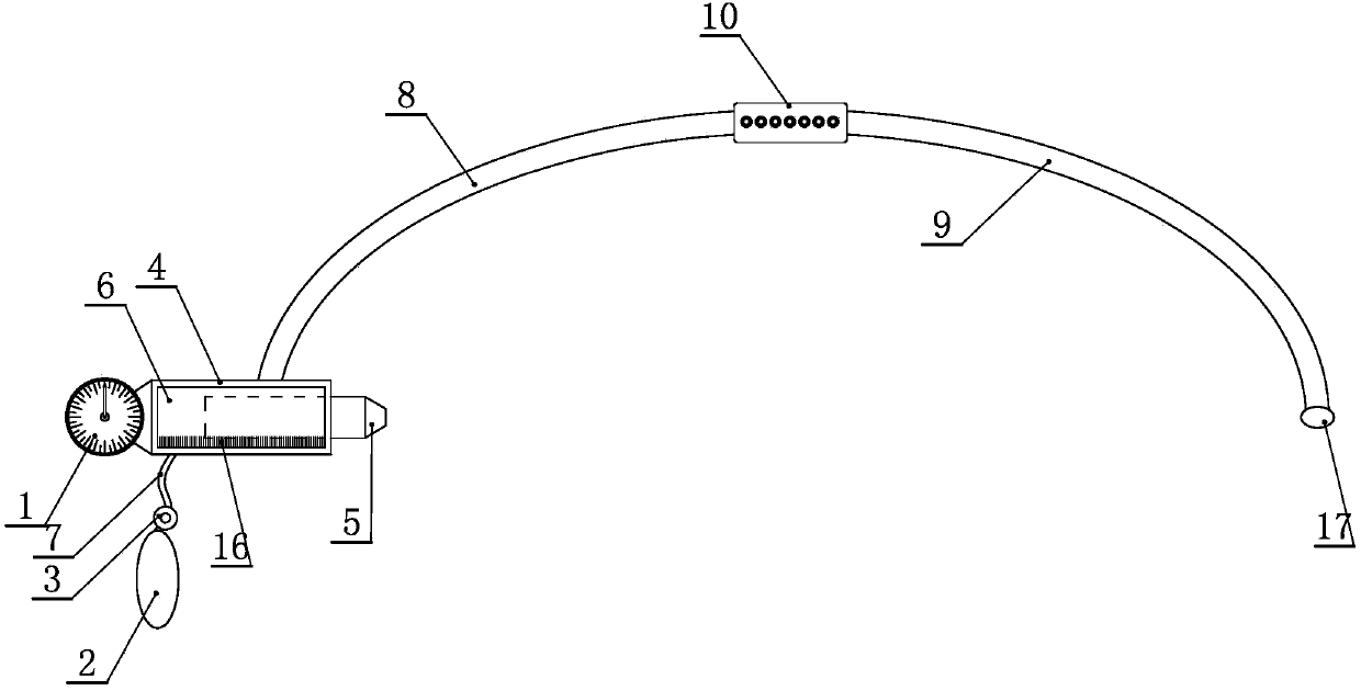 A device for rapidly detecting the muscle development status of sheep or cattle and its application method