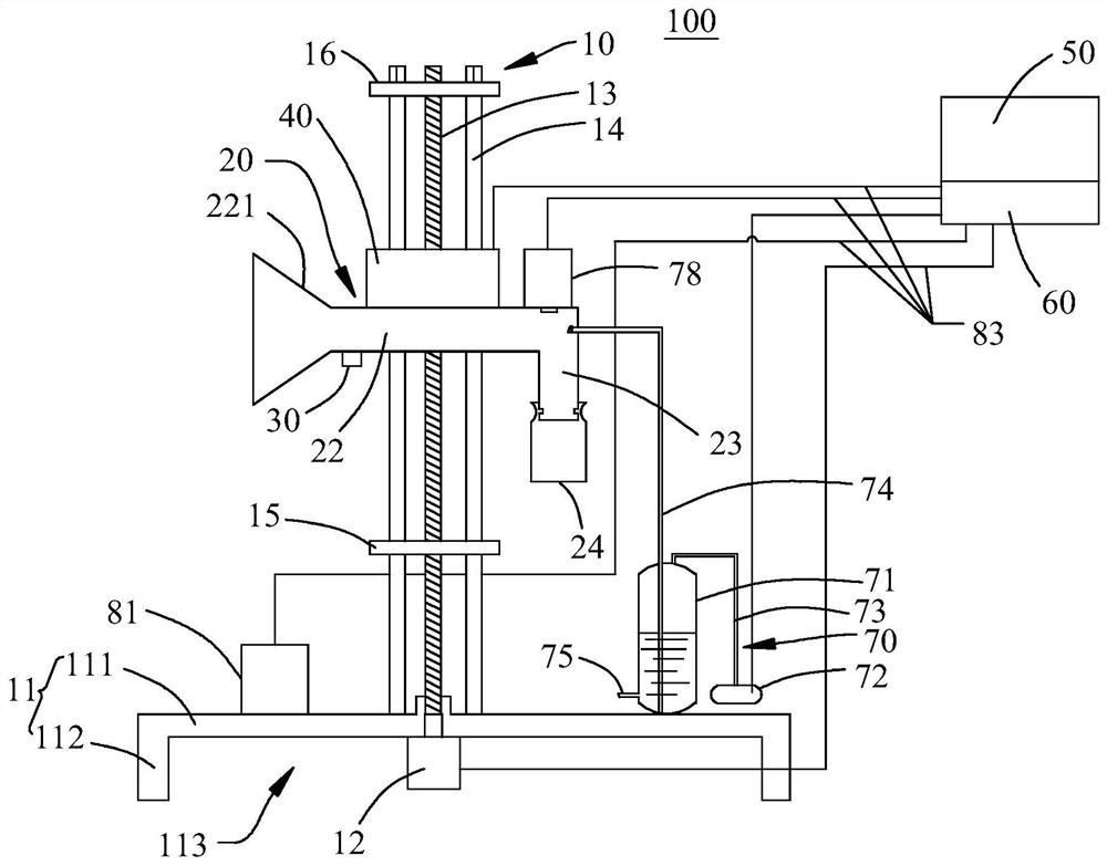 Online atmospheric dust particle size measurement system