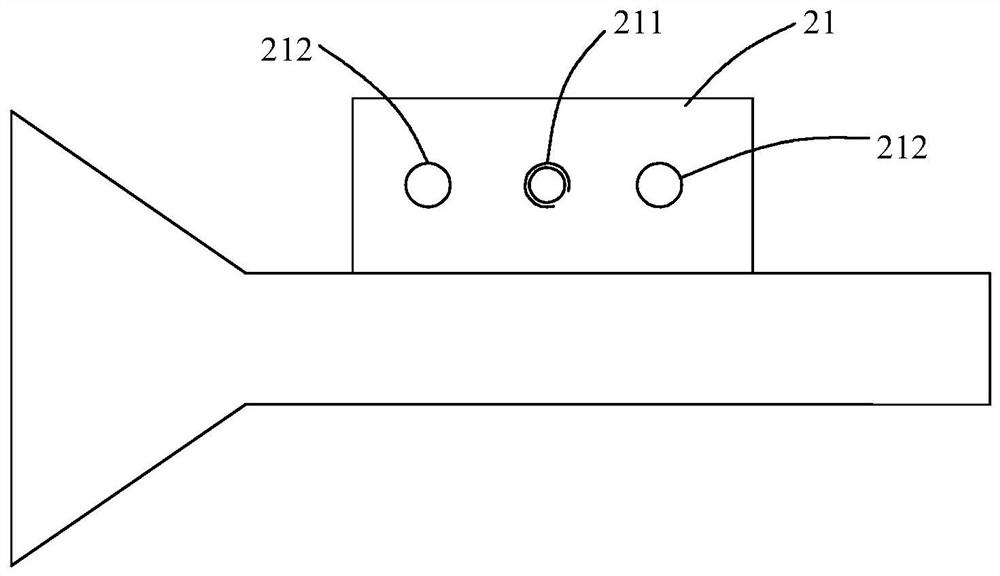 Online atmospheric dust particle size measurement system