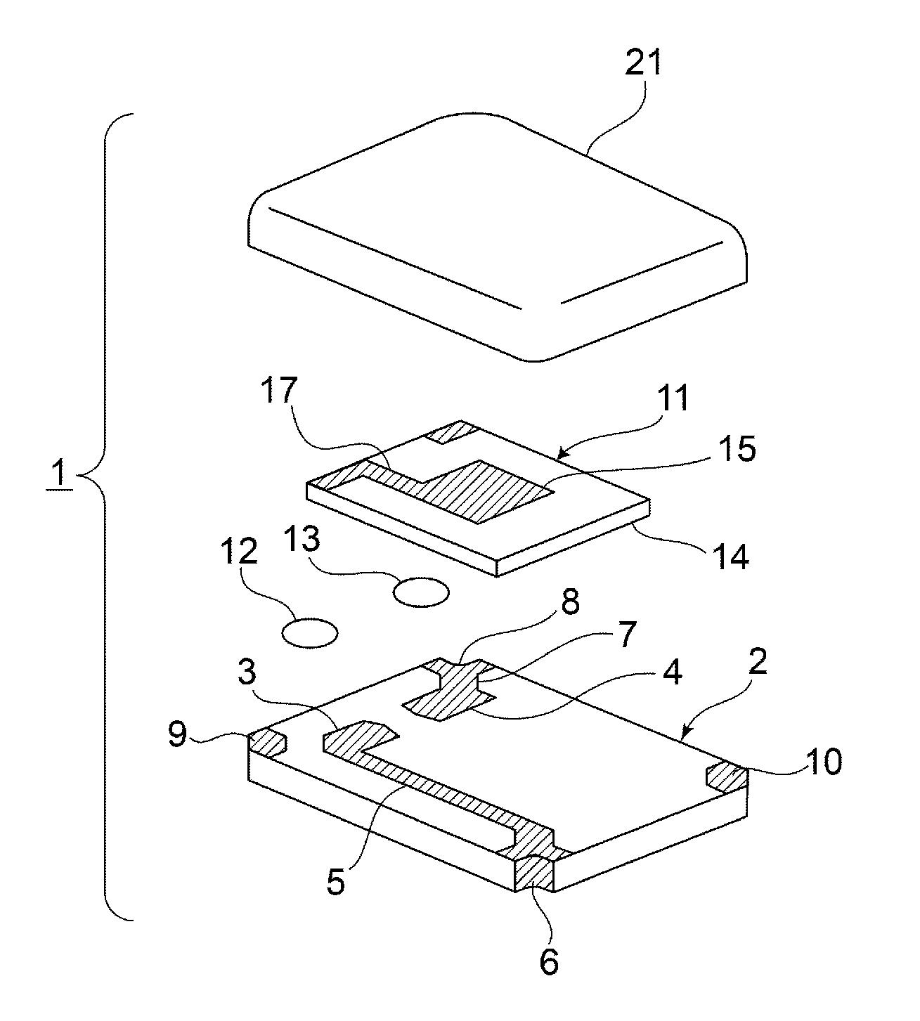 Crystal vibration device