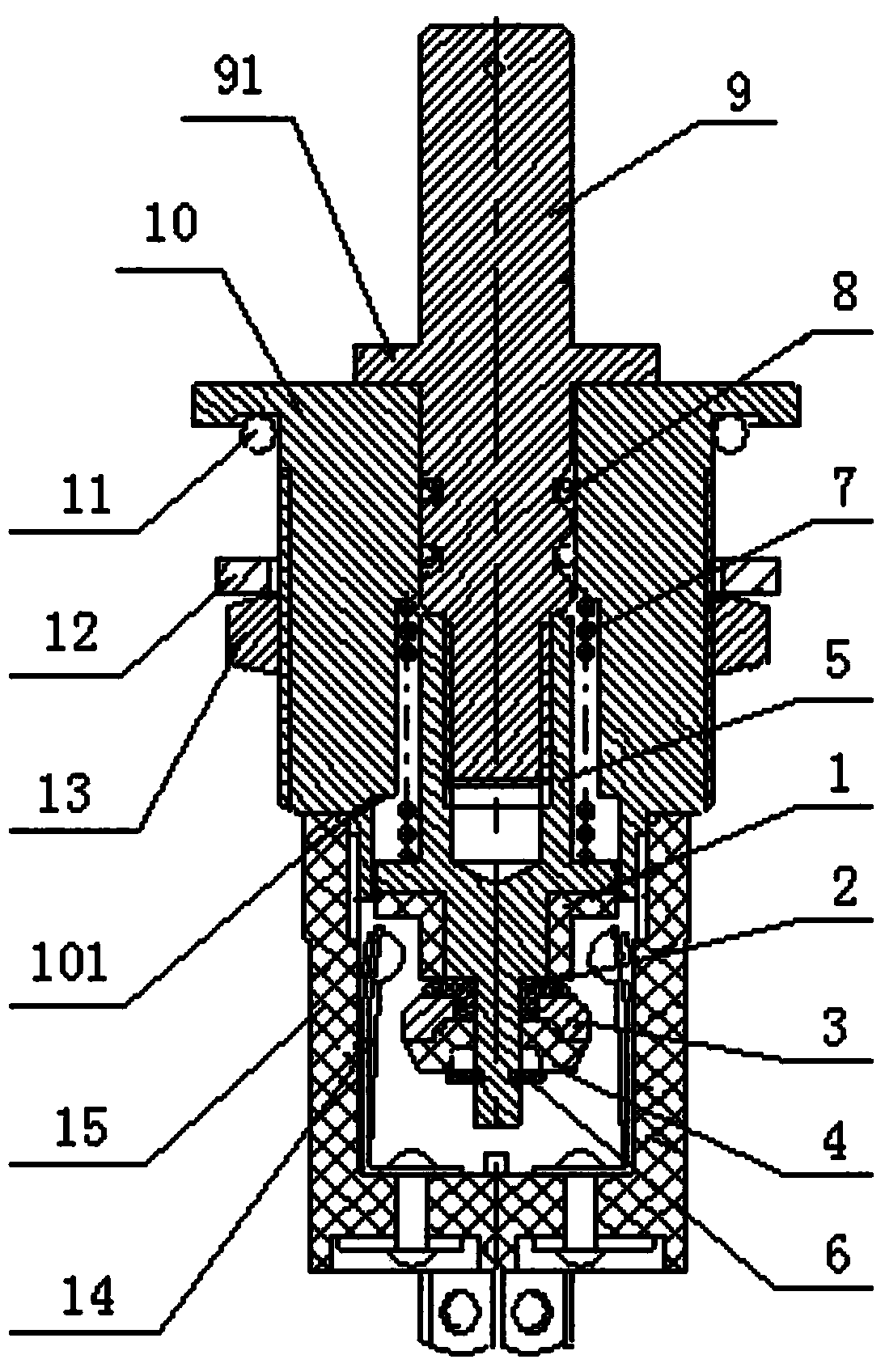 Reverse pulling type switch