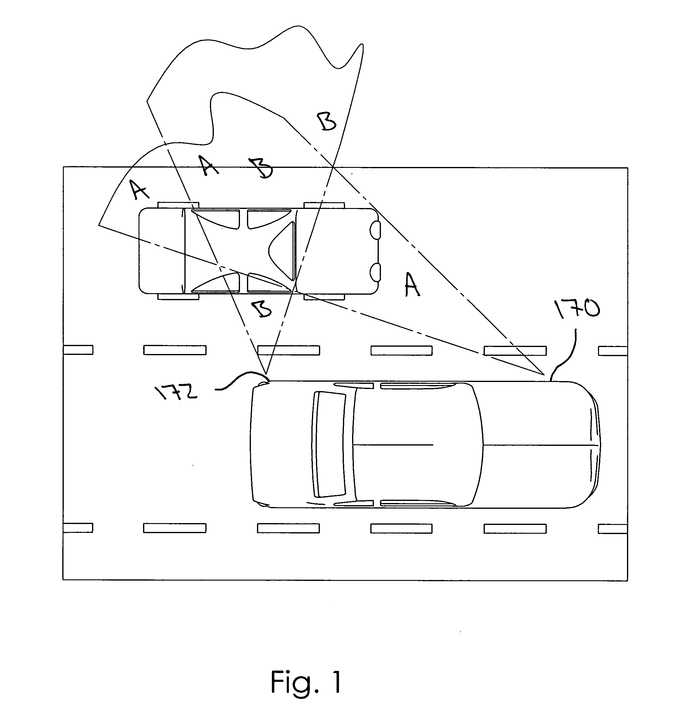 Collision detection and warning system for automobiles