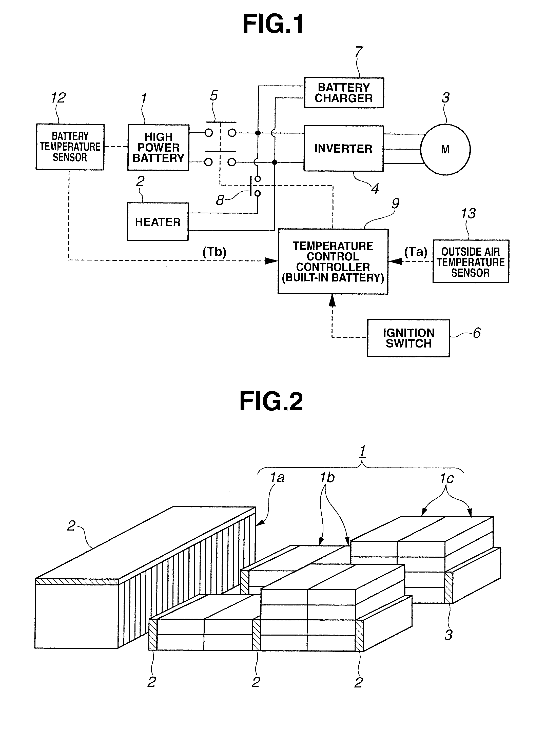 Battery temperature control device