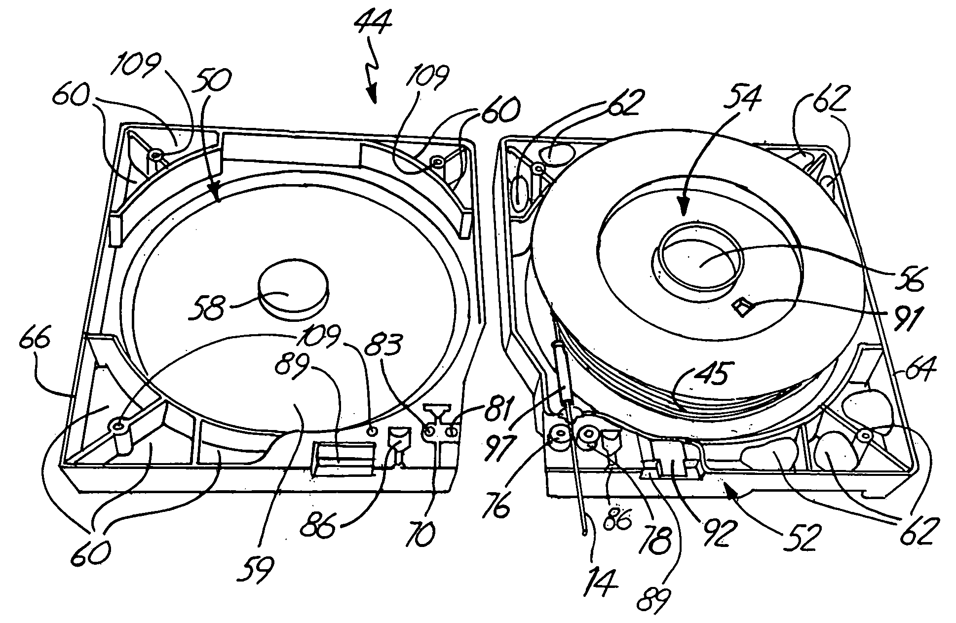 Cassette device for reliable filament delivery