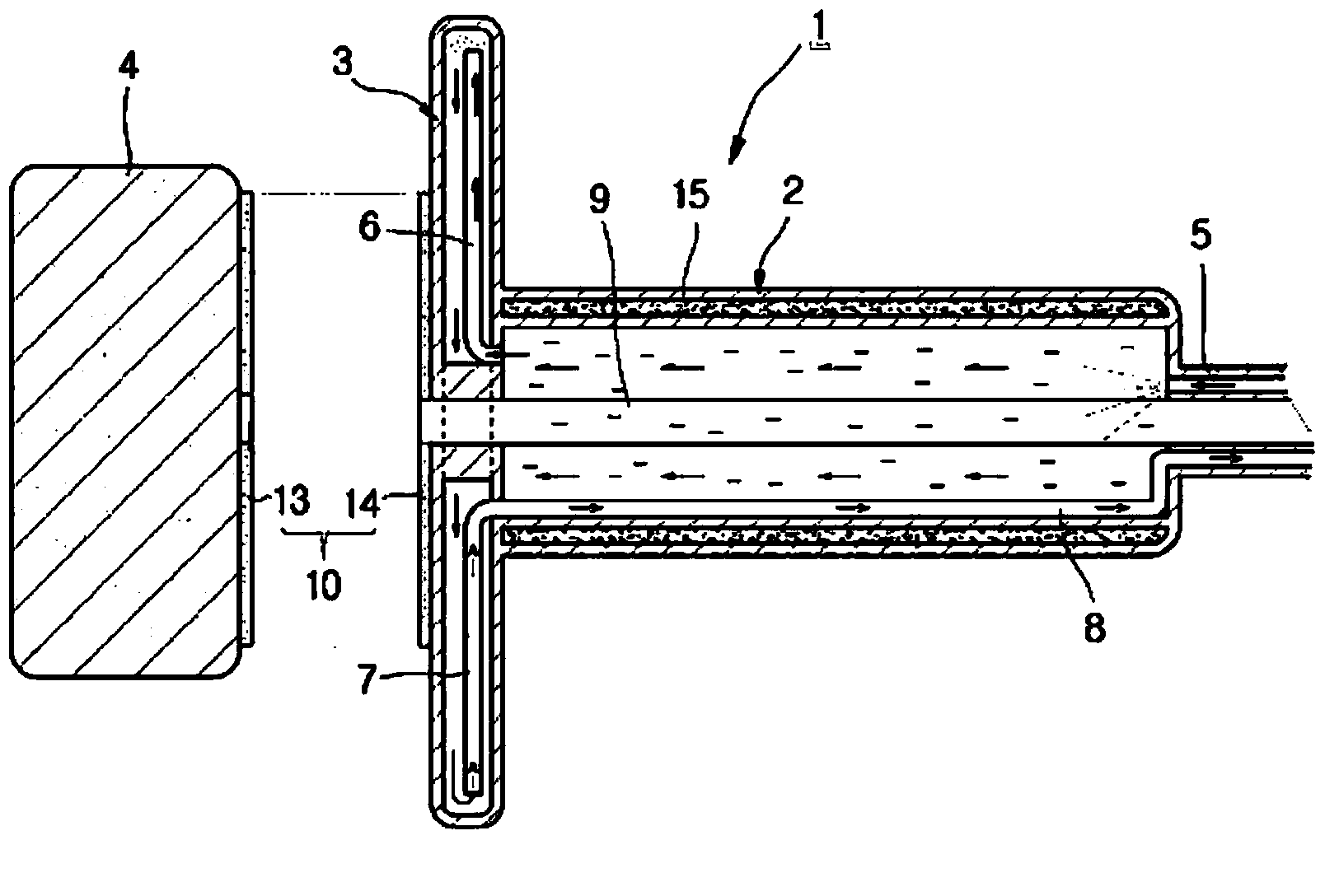 Cleaning header for steam cleaner