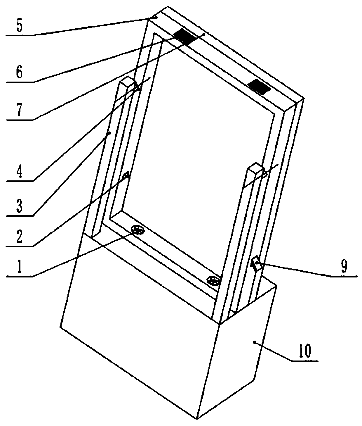 Traditional Chinese medicine meridian and collateral dynamic photoelectric demonstrator