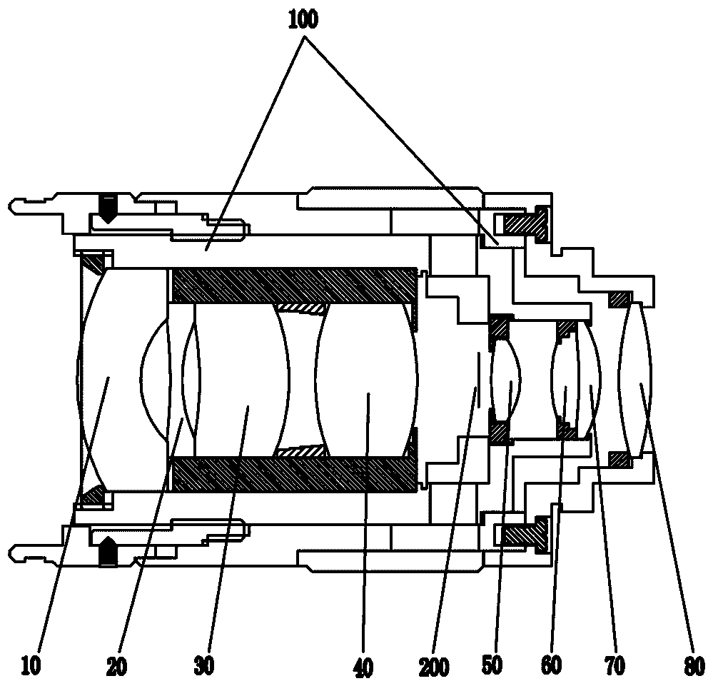 8mm fixed focus machine vision lens