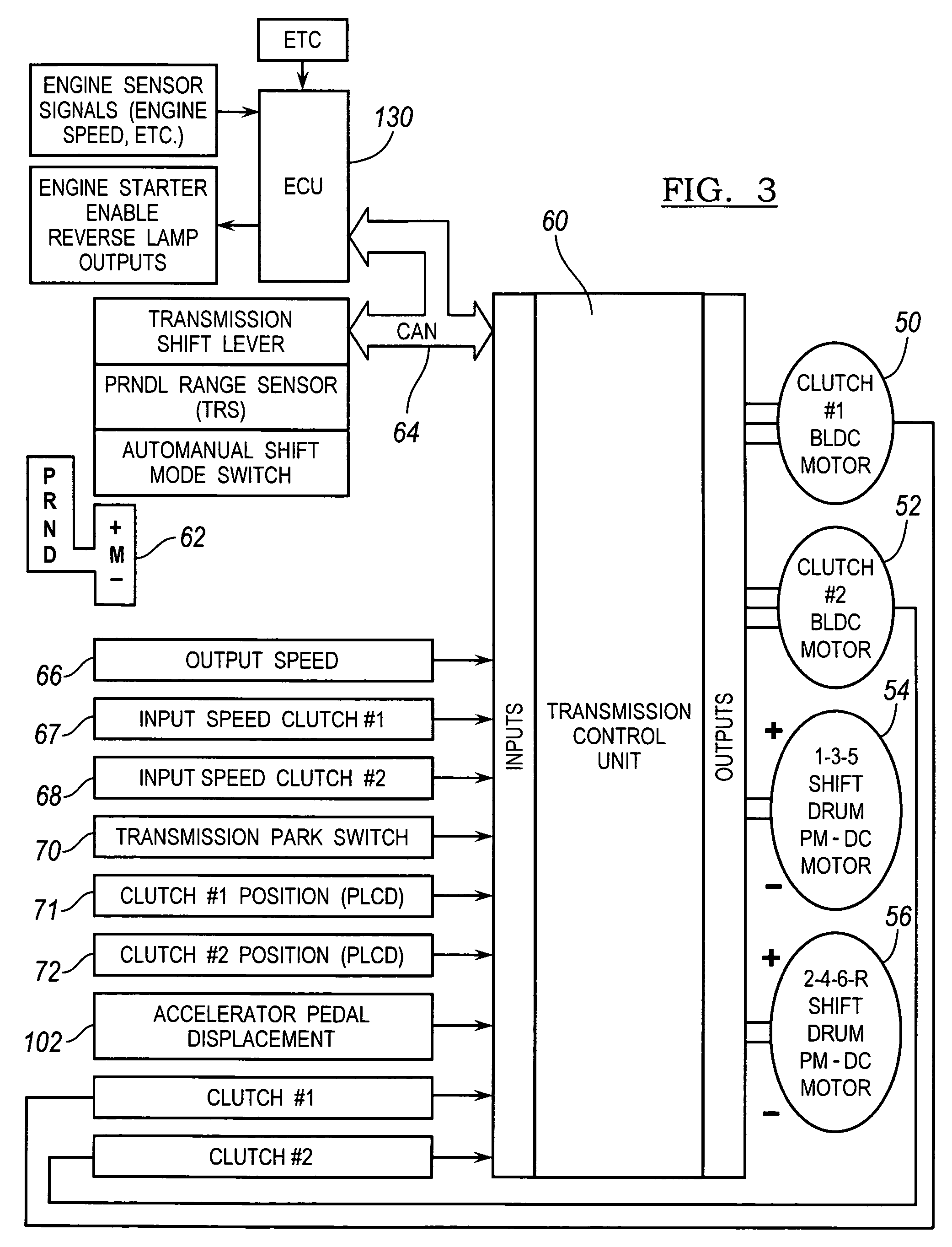 Control strategy for avoiding tip-in noise in a powershift transmission