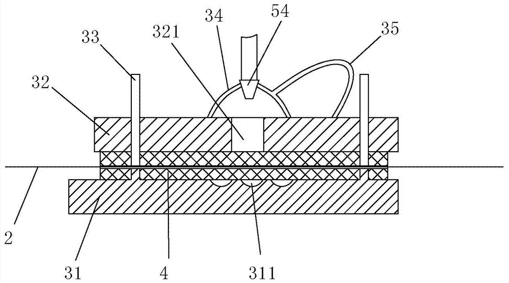 An anti-oxidation device for copper wire drawing and annealing