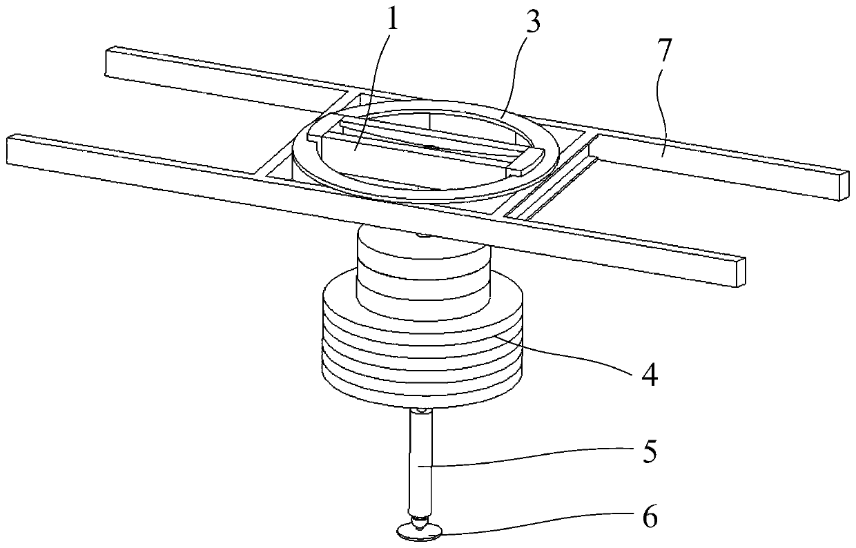 Guide-rail-type mass damper