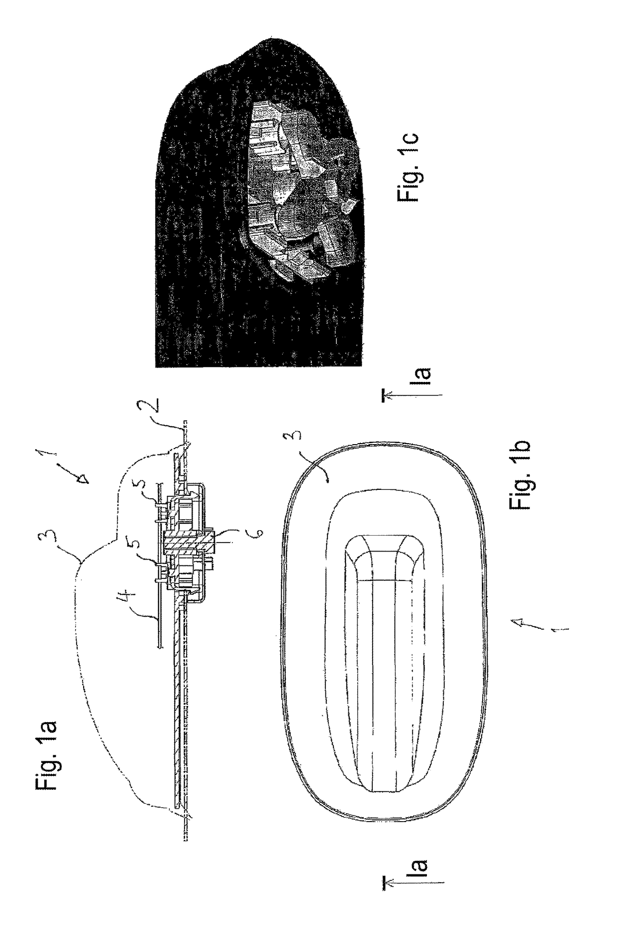 Star-handle system for locking antenna to a vehicle roof