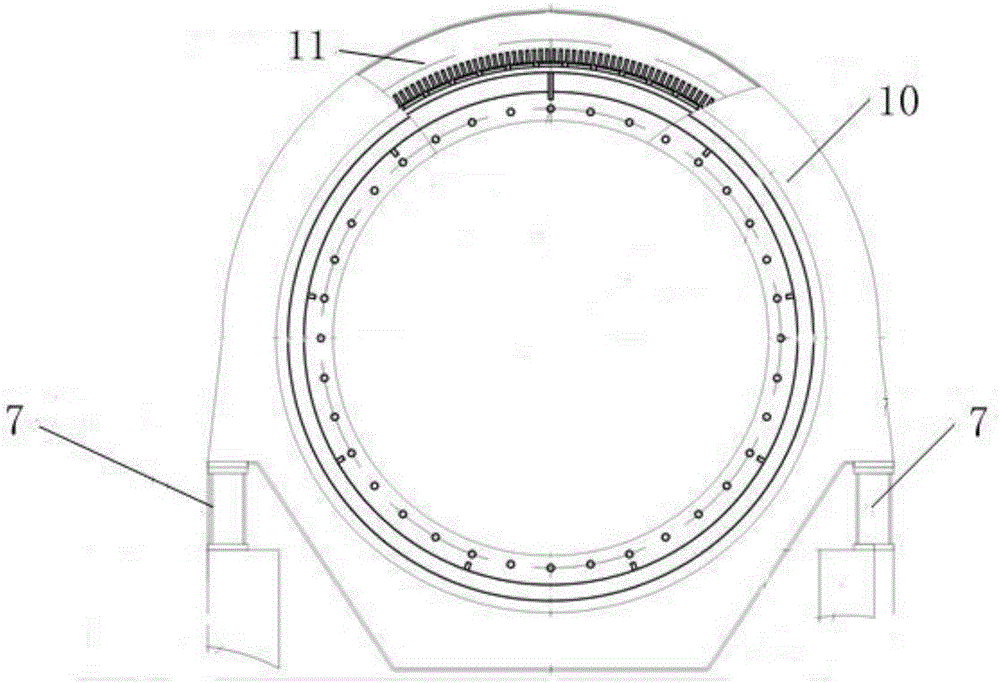 Permanent magnet synchronous motor direct driven energy-saving ball mill