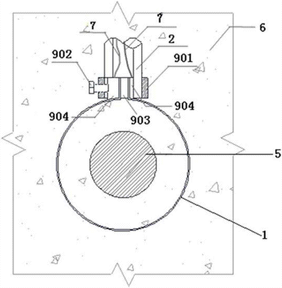 Monitoring device and monitoring method for corrosion rate of steel rebar in reinforced concrete structure