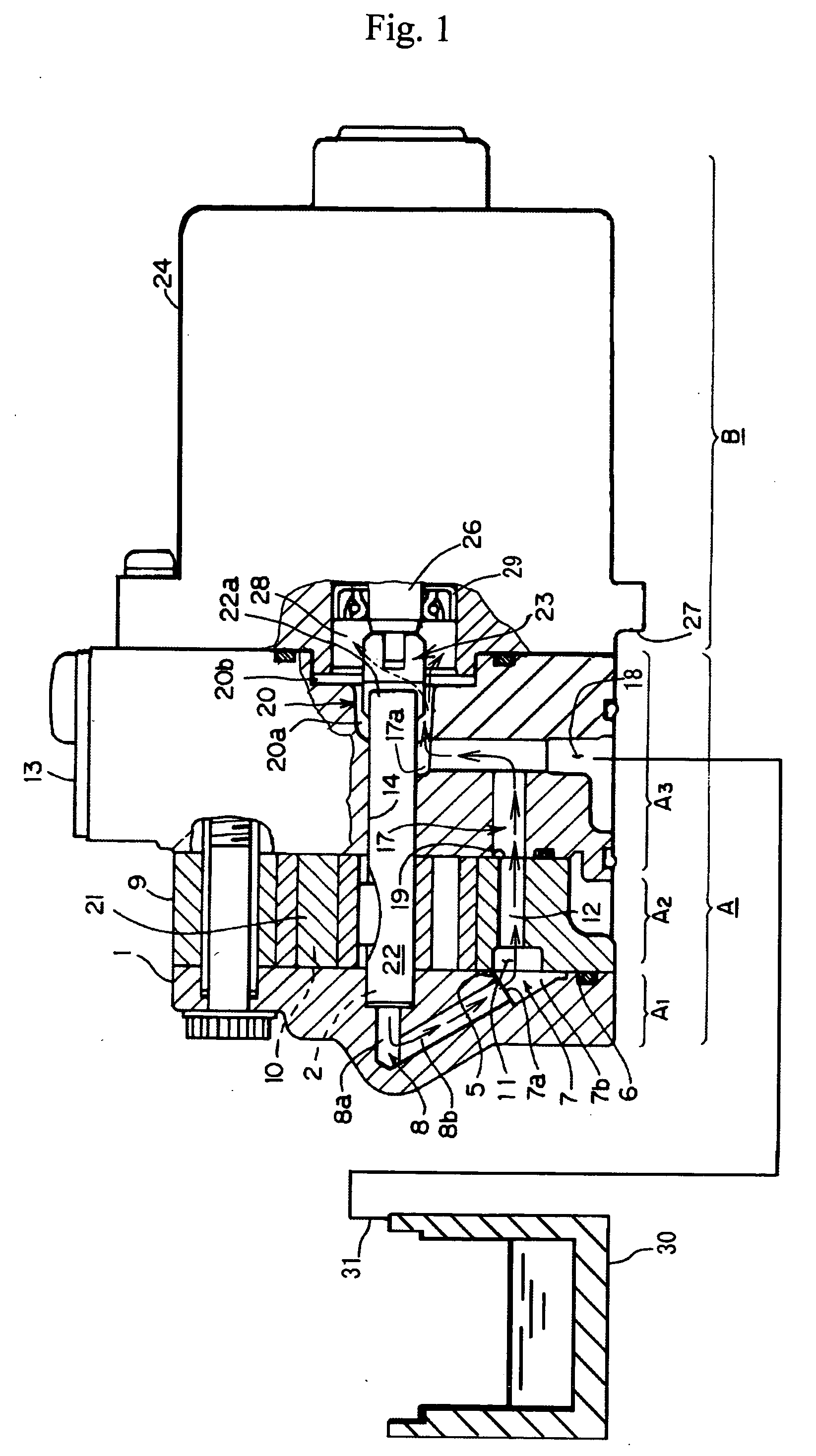 Electric oil pump