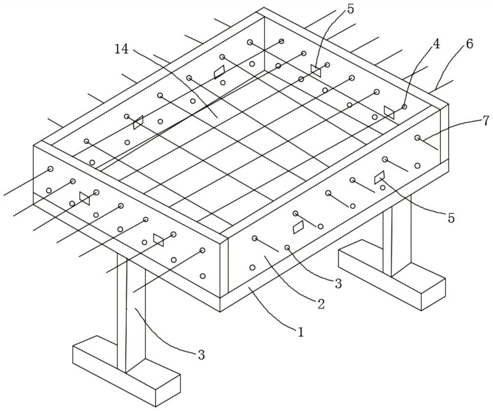 Environmental protection construction method of prefabricated concrete floor slab