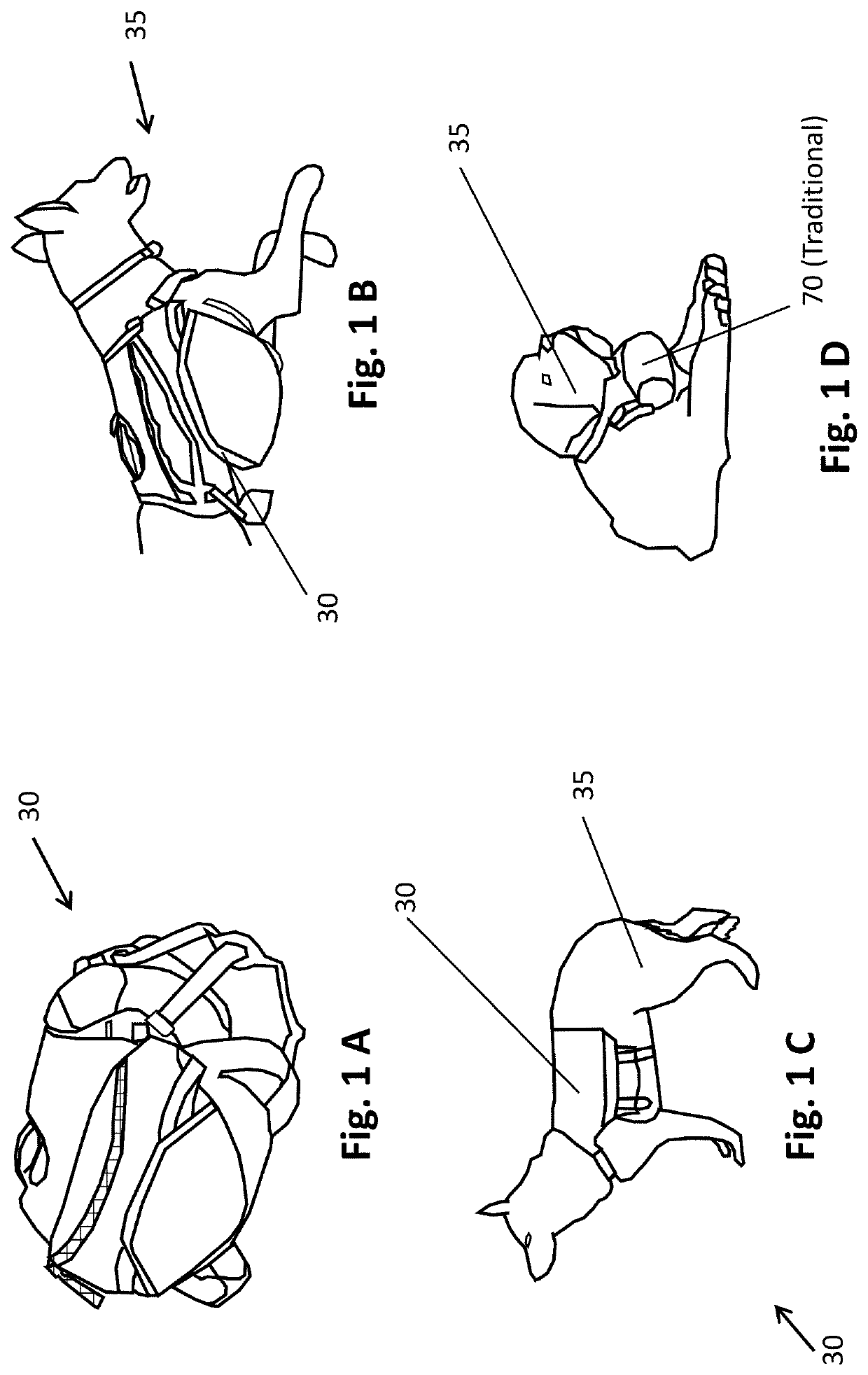 Special Search Dog Pack and Process for Faster Dog Aided Search, Dog Only Search and Rescue, and other Dog Aided Uses