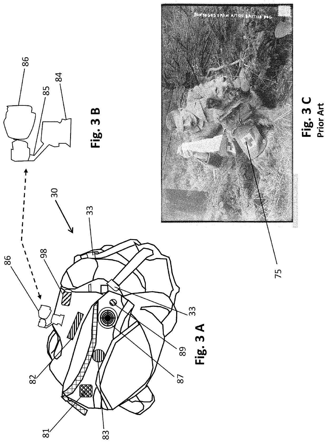 Special Search Dog Pack and Process for Faster Dog Aided Search, Dog Only Search and Rescue, and other Dog Aided Uses