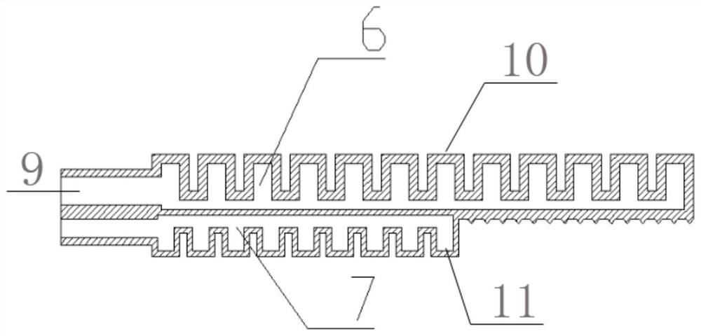 Pneumatic soft clamping hand with variable grabbing range and using method of pneumatic soft clamping hand