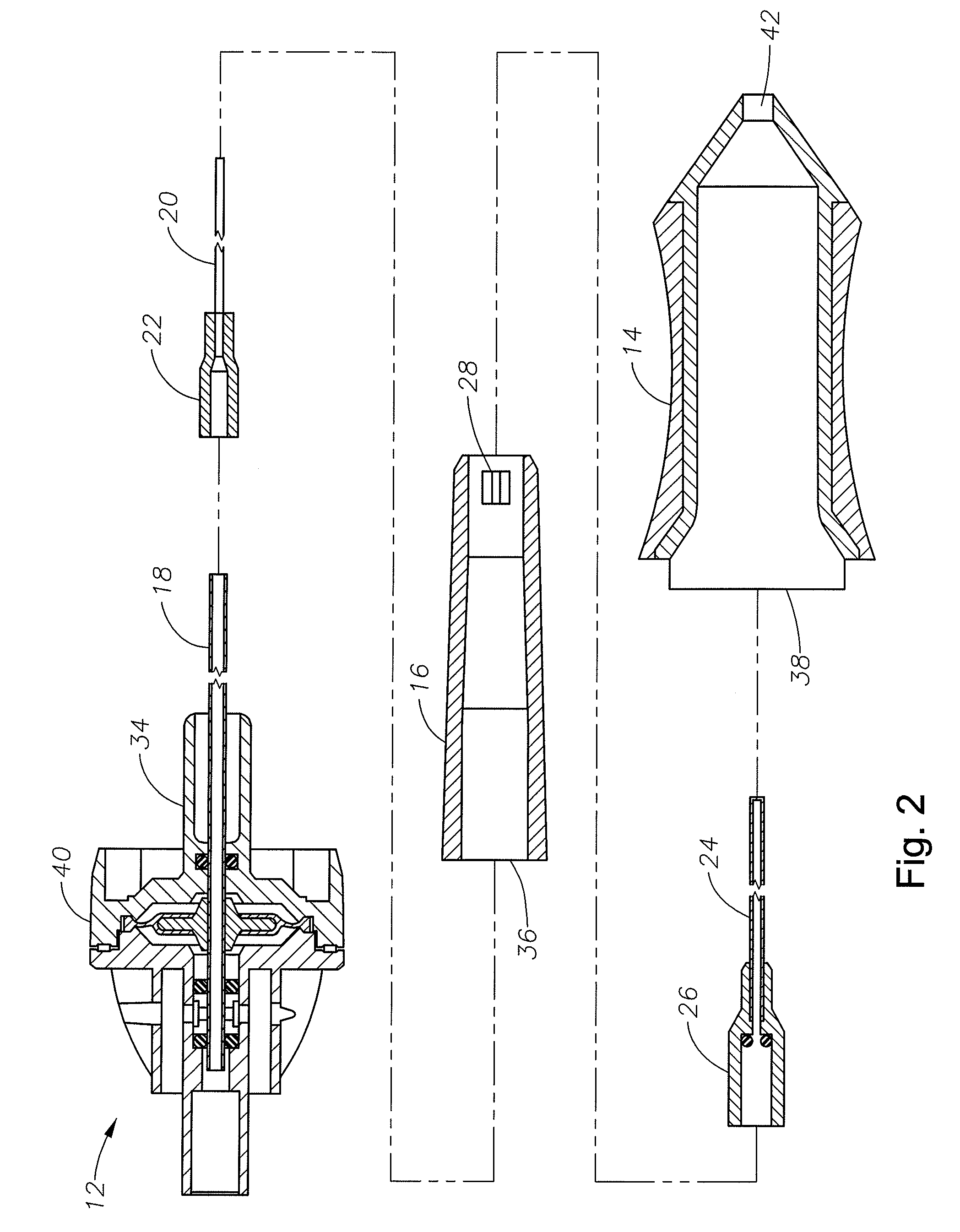 Modular design for ophthalmic surgical probe